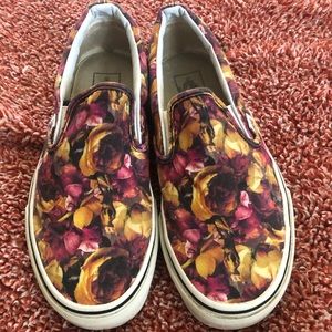 Floral Vans